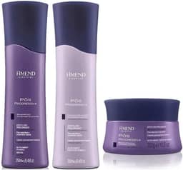 Kit Amend Shampoo + Condicionador + Máscara Capilar Amend Pós Progressiva Intensificador - para Cabelos Submetidos A Processos Químicos.
