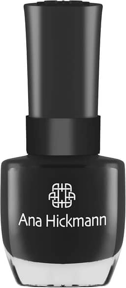 Esmalte Ana Hickmann 9 Ml Coleção Dark - Sombrio, Pigmentação Intensa e Aplicação Suave, Secagem Rápida, Esmalte Escuro Cremoso