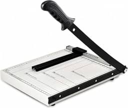 Guilhotina de Papel com Protetor de Segurança e Bloqueio de Lâmina Aparador de Papel Guilhotina para Serviços Gráficos