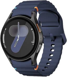 Pulseira esportiva para Samsung Galaxy Watch 7 6 5 de 40 mm e 44 mm, pulseira de silicone macio sem lacunas para Samsung Galaxy Watch 4/FE de 40 mm e 44 mm/4e 6 Classic 47 mm, 43 mm, 46 mm, 42 mm/5