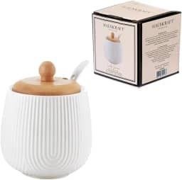 Haüskraft -Açucareiro com colher de cerâmica Oásis 360 ml