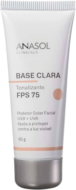 Protetor Solar FPS 75 Base Clara 40g - Anasol
