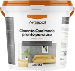 CIMENTO QUEIMADO PRONTO PARA USO 9 CORES 5KG (Cimento)