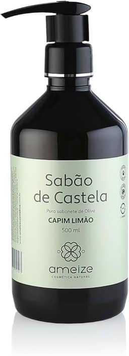 Sabão de Castela Capim Limão 500 ml Válvula Pump