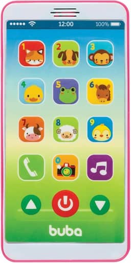 Buba Baby Phone Buba Rosa Tamanho Único