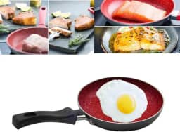 Mini Frigideira Para Ovos N14 Cerâmica Antiaderente Frita Sem Óleo Duralar