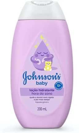 Loção Hidratante Relaxante Para Uso Diário Johnson's Baby Hora Do Sono, 200mL