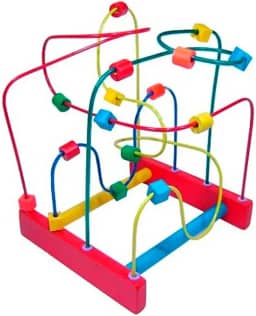 Aramado Montanha Russa Madeira - Média - Multicolorido - Dicá