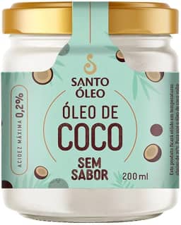 Óleo de Coco Sem Sabor 200ml