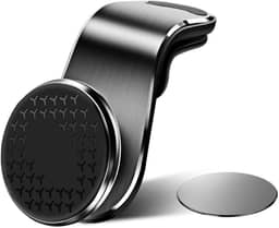 Suporte Magnético de Celular para Carro, Suporte 360° Ajustável, Suporte de Telefone para Painel, Imã Magnético Fixação Resistente