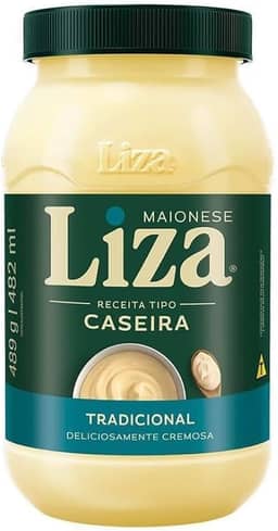 MAIONESE LIZA CASEIRA 450G