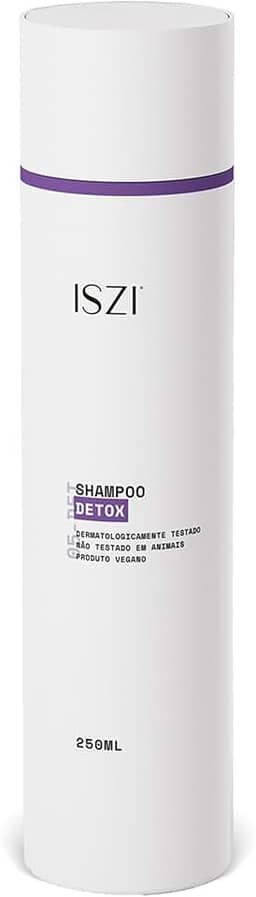 Shampoo Detox Limpeza Profunda Pré-Shampoo Vegano 250 ml Iszi