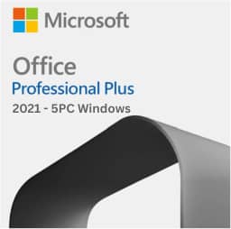 Licença Microsoft Office 2021 Professional Plus, Original Vitalício com NF-e - Cartão Físico.