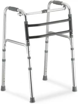 Andador de Alumínio Fixo Móvel e Articulado 3 em 1 D10 Dellamed