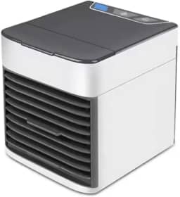 Mini Ar Condicionado Portátil 3 em 1 – Climatizador, Umidificador e Purificador de Ar | USB, Silencioso, Econômico e Compacto para Casa, Escritório e Quartos