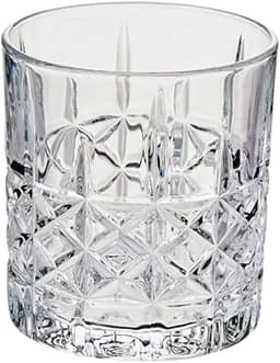 Tuut Copo de Vidro para Whisky 345ml Transparente – Alta Resistência e Design Elegante