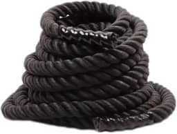 Corda Naval 9m de comprimento 38mm de espessura para Exercícios Academia Cross com Proteção Mãos Premium Rubber Fit