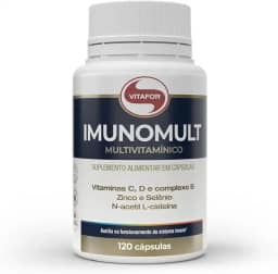 Imunomult Multivitamínico -120 Cápsulas - Vitafor