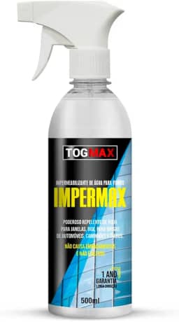 Impermax Impermeabilizante Repelente De Agua Para Parabrisas Vidros Spray 500ml