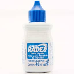 Tinta para Carimbo azul 40ml Radex