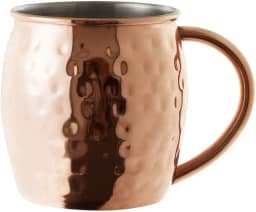 Mimo Style Caneca Moscow Mule de Aço Inoxidável com Alça Cobre/Bronze, Capacidade para 450 ml, Feita de Materiais Leves e de, Ideal para Bebidas, Drinks, Bar e Festa, Mugs
