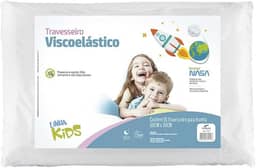 Travesseiro para Criança Nasa Infantil Kids Viscoelástico Anatomico - P/fronhas 50x70 cm - Fibrasca