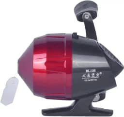 Carretilha Spincast Para Pesca Botão De Acionamento 10lbs