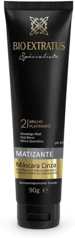 MASCARA SPECIALISTE MATIZANTE CINZA 90G BIO EXTRATUS