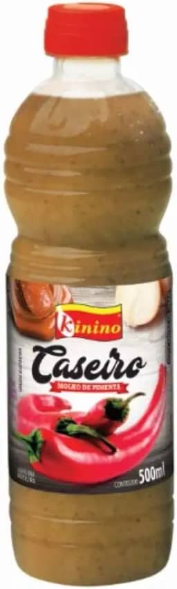 MOLHO DE PIMENTA CASEIRO KININO 500ML