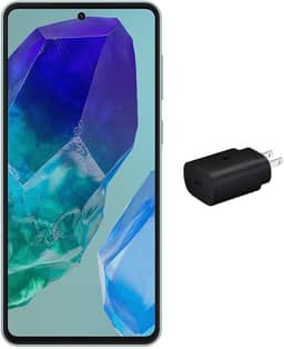 Samsung Galaxy M55 5G, Câmera Tripla Traseira de até 50MP, Selfie de 50MP, Nightography, Apagador de objetos, Tela Super AMOLED + de 6.7" 120Hz Vision Booster, 256 GB, 8GB de RAM - Verde Claro