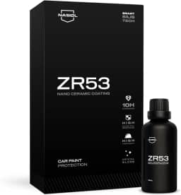 Vitrificador de Pintura Nasiol ZR53 Nano revestimento de cerâmica | Proteção contra arranhões de superfície de 3 anos | Resistência a arranhões 10H