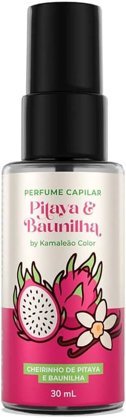 Kamaleão Color – Perfume Capilar - Pitaya e Baunilha - Floral Frutada – 30ml