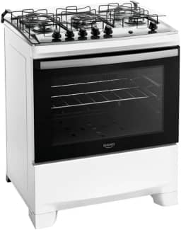 Fogão Supreme Inox 5Q Branco