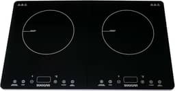 Cooktop Portátil de Indução 2 Zonas 127v Preto