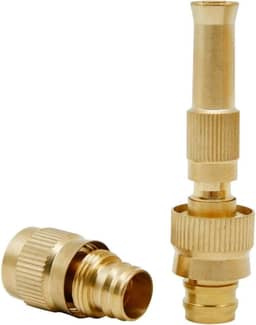 Bocal de Mangueira de Jardim com Bico de Esguicho de Alta Pressão Para Carros, Latão