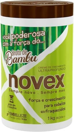Embelleze Creme De Tratamento Broto De Bambu 1 Kg Novex