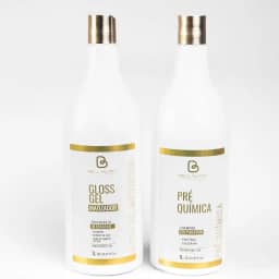 Kit Progressivo Matizador Para Cabelos loiros e Shampoo 1L Com Colágeno e Açaí | Bell Nutry