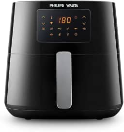 Fritadeira Airfryer Essential XL Conectada, Philips Walita, conectividade c/Alexa, 6.2L de capacidade, Preta, 2000W, 127V (RI9280/90)