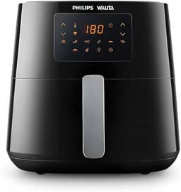 Fritadeira Airfryer Essential XL Conectada, Philips Walita, conectividade c/Alexa, 6.2L de capacidade, Preta, 2000W, 220V (RI9280/91)