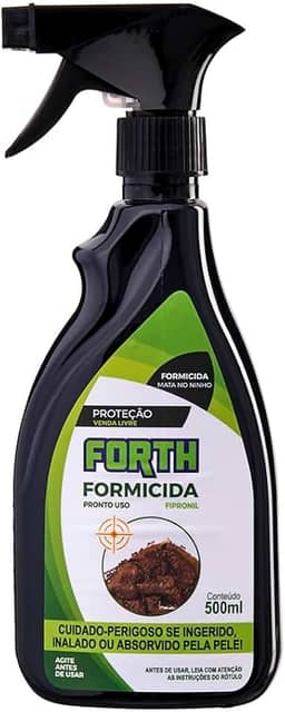 Forth Formicida Mata no Ninho, Pronto Uso, Fipronil, 500ml.