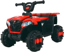 Zippy Toys, Quadriciclo ATV Elétrico Vermelho 6V
