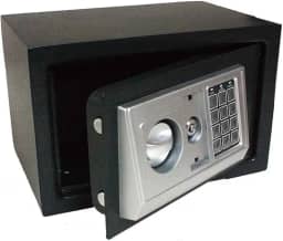 Cofre Eletrônico Digital Segredo Senha Chave Aço 30x20x20cm