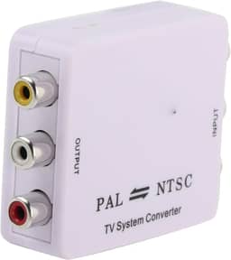 Conversor de sistemas de TV, conversor bidirecional, conversor de áudio digital para analógico para sistemas de entretenimento e configurações profissionais