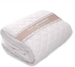 Capa Protetora Para Berço Impermeável Baby Branco Sulbrasil