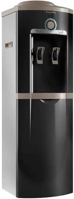 Bebedouro Gelágua Esmaltec EGC35B Coluna Natural e Gelada Preto/Inox 220V