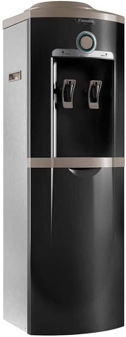 Bebedouro Gelágua Esmaltec EGC35B Coluna Natural e Gelada Preto/Inox 220V