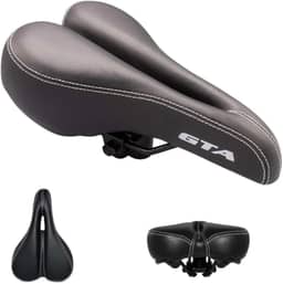 Selim Banco Bike Spinning Vazado Confort Mtb Espuma Macia