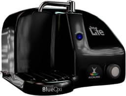 Purificador Água Super Alcalina Ionizada Natural Ph 9,5 c/Ozônio Blue Oxi - Top Life (127, Preto)