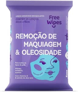 Free Wipes Lenço Umedecido Demaquilante