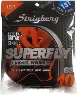 Encordoamento Guitarra 0,10 GS10 Strinberg